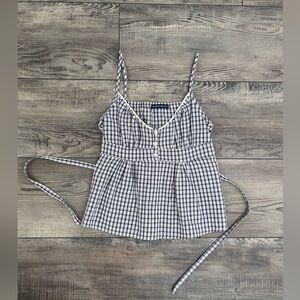 Brandy Melville Tiffany Checkered Babydoll